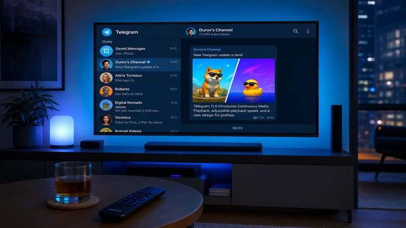 IPTV Telegram auf Smart TV einrichten